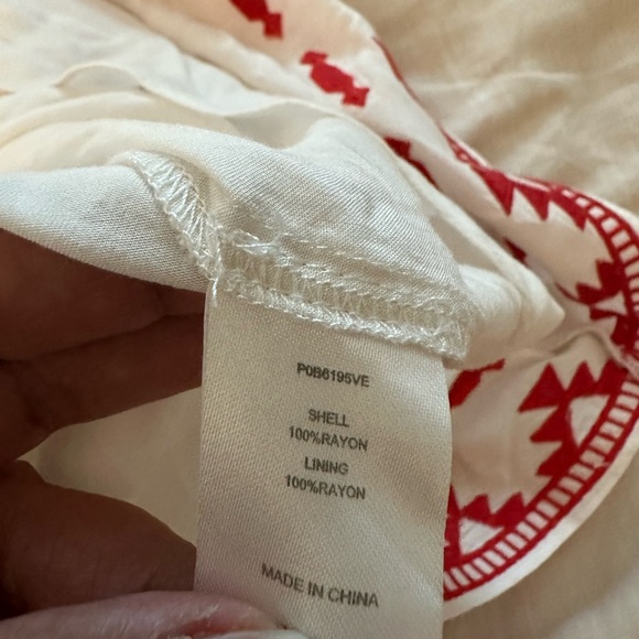 Parker Arlington Embroidered Dress - Picture 9 of 9